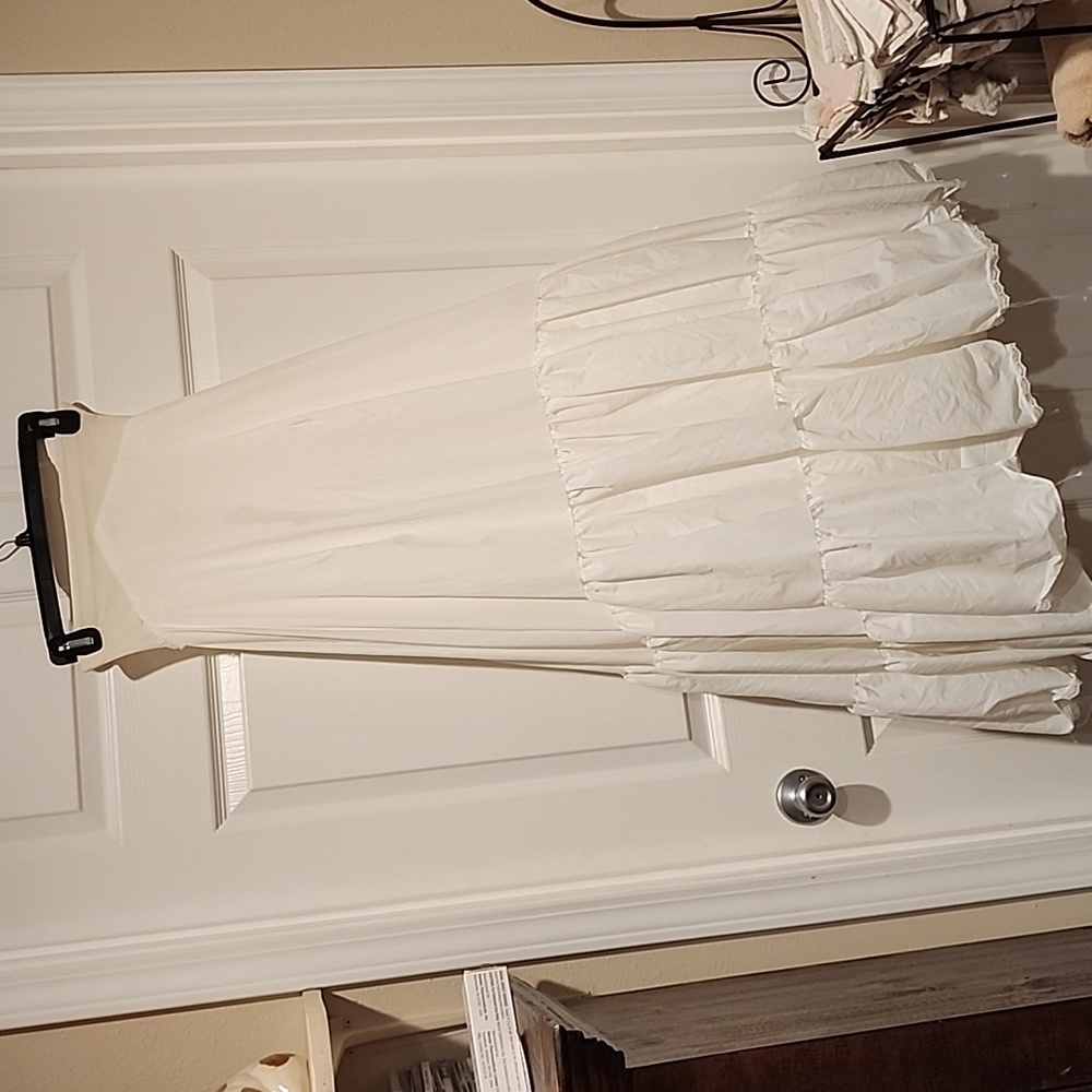 Vintage 3 layer slip to go under a wedding or formal gown...fits a 24 inch waist